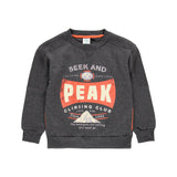 Felpa felpata con strisce - BOBOLI - Colore: uni - Stagione: Autunno-Inverno