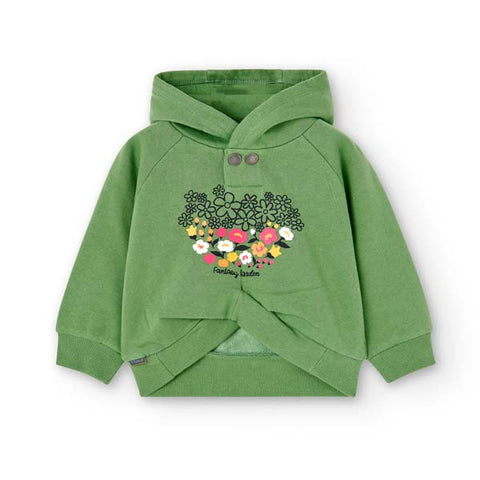 Fleece-Sweatshirt für Mädchen