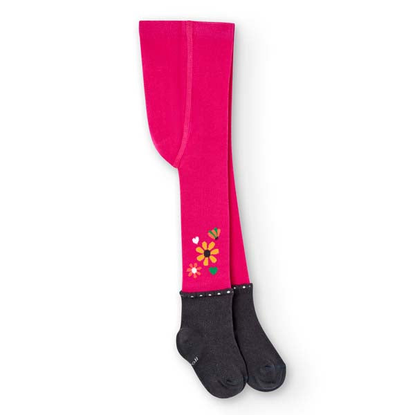 
Strumpfhose aus der Boboli-Kinderkollektion mit Blumenmuster in einer Kontrastfarbe.

 
Zusammen...