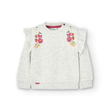 Fleece-Sweatshirt für Mädchen
