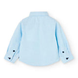 Camicia oxford manica lunga - BOBOLI - Colore: uni - Stagione: Autunno-Inverno