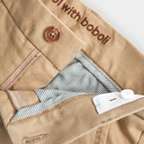 Elastische Satin-Hose für Jungen