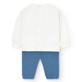 Completo due pezzi - BOBOLI - Sesso: Bambina - Colore: uni - Stagione: Autunno-Inverno