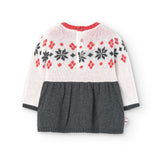 Knitted dress for girl