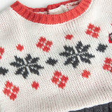 Knitted dress for girl