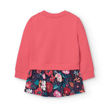 Vestito di felpa combinato - BOBOLI - Sesso: Bambina - Colore: uni - Stagione: Autunno-Inverno