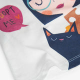 Basic Jersey-T-Shirt für Mädchen