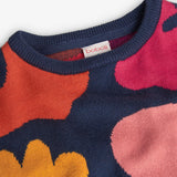 Maglione  fiori - BOBOLI - Sesso: Bambina - Colore: uni - Stagione: Autunno-Inverno