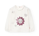 Elastisches Jersey-T-Shirt für Babys