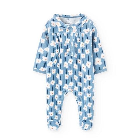 Velour romper for girl -BCI
