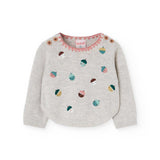 Completo 2 pezzi - BOBOLI - Sesso: Bambina - Colore: Beige - Stagione: Autunno-Inverno