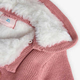 TRICOT-JACKE MIT KAPUZE