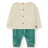 Completo 2 pezzi - BOBOLI - Colore: Verde - Stagione: Autunno-Inverno