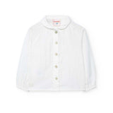 Camicia - BOBOLI - Sesso: Bambina - Colore: Bianco - Stagione: Autunno-Inverno