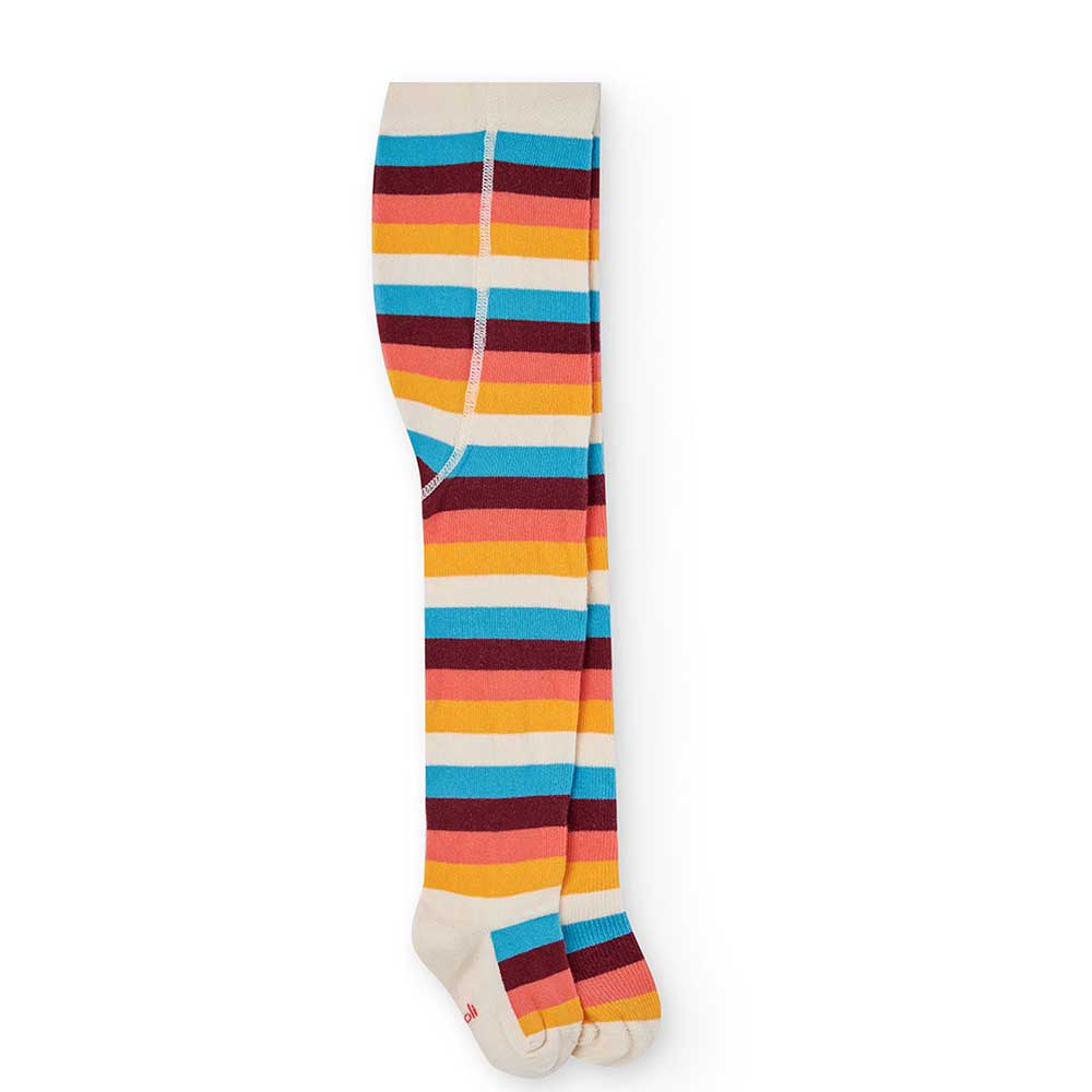 Strumpfhosen aus der Kinderbekleidungslinie Boboli, mit mehrfarbigem Muster.
Zusammensetzung: 76%...