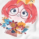 Maglietta jersey basic - BOBOLI - Sesso: Bambina - Colore: Panna - Stagione: Autunno-Inverno