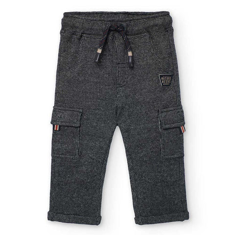 Pantaloni fantasia - BOBOLI - Colore: Grigio - Stagione: Autunno-Inverno