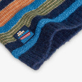 Striped knit sweater for baby