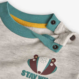 Felpa felpata flame per neonati -BCI