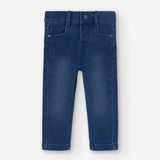 Elastische Denim-Hose