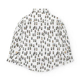 Camicia popelin stampato per neonati -BCI