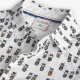 Camicia popelin stampato per neonati -BCI