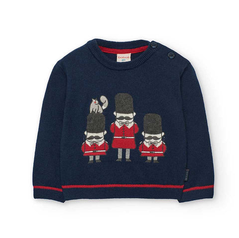 Sweater knitwear for child -BCI