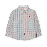 Camicia popelin quadri per neonati -BCI