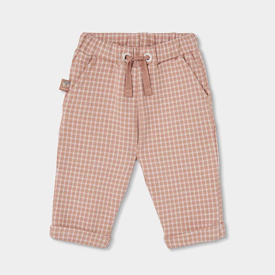 Diese karierten Hosen sind perfekt für die ersten Monate deines Babys, ideal um Wärme und Komfort...