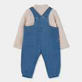 LATZJEANS MIT PULLOVER