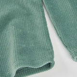 Samt-Flare-Hosen