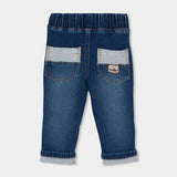 ELASTISCHE DENIM-HOSEN