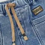 HELLGEWASCHENE DENIM HOSEN