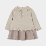 VESTITO MAGLIA COMBINATO