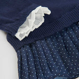 Strickkleid mit Strickmuster