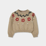 Pullover mit Blumen