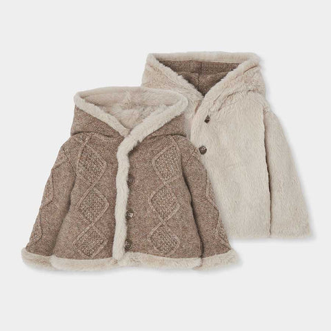 REVERSIBEL TRICOT-JACKE