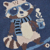 Strickpullover mit Intarsien für Jungen