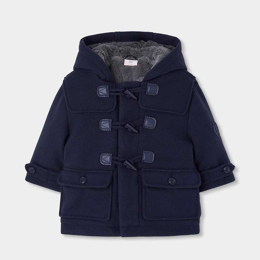 Scopri la giacca duffle coat perfetta per i tuoi bimbi, ideale per proteggere dal freddo con stil...