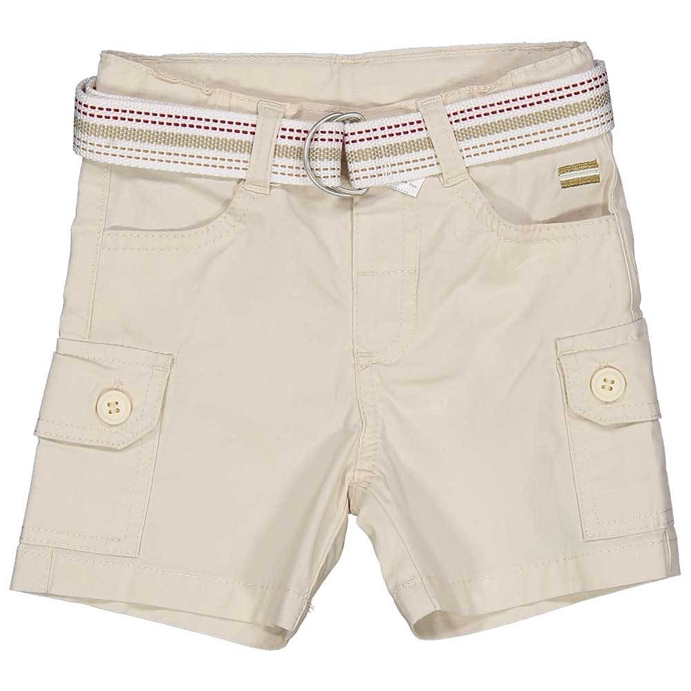 Bermudashorts aus der Birba-Kinderbekleidungslinie, mit großen Seitentaschen und Taillengürtel.
Z...