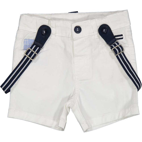DRILL STRETCH BERMUDA SHORTS MIT TRÄGERN