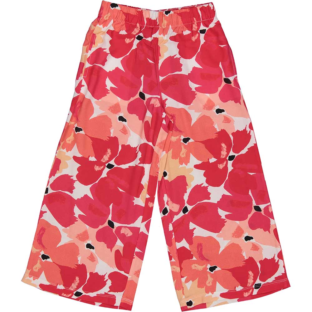 Palazzo-Hose aus der Trybeyond Girls' Clothing Line mit Gummizug in der Taille und Allover-Blumen...