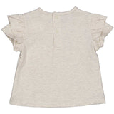 TSHIRT M/C JERSEY - BIRBA - Sesso: Bambina - Colore: Beige - Stagione: Primavera-Estate