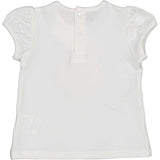 TSHIRT M/C JERSEY STRETCH - BIRBA - Sesso: Bambina - Colore: Panna - Stagione: Primavera-Estate