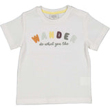 TSHIRT M/C JERSEY STRUKTURIERT