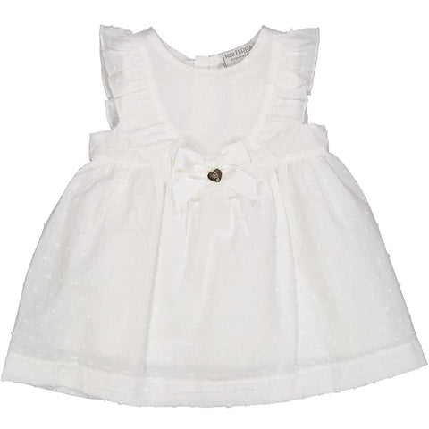 S/M MUSSELIN PLUMETIS KLEID