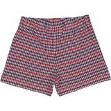 HOUNDSTOOTH-JACQUARD-STRICKSTOFF KURZER ROCK