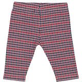 HOSE AUS JACQUARD-STRICK MIT HAHNENTRITTMUSTER
