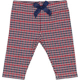 HOSE AUS JACQUARD-STRICK MIT HAHNENTRITTMUSTER