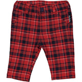 HOSEN TEXTIL PLAID STRETCH